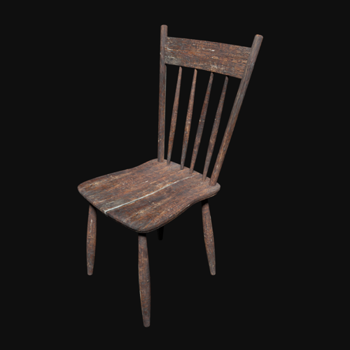 Old wooden chair preview image